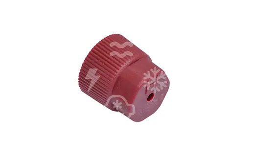 krytka plnícího portu cervena MHD7377AA (R134a)